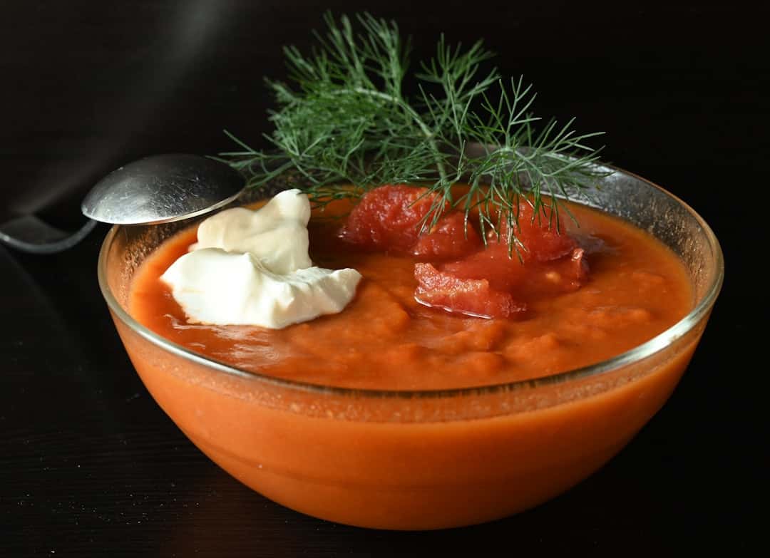 Creamy Tomato Soup (Vita Milk)
